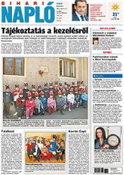 Publicitate fonduri europene în Bihari Naplo din Bihor