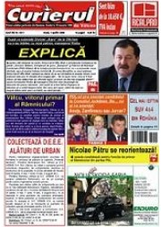 Publicitate fonduri europene în Curierul de Valcea din Valcea