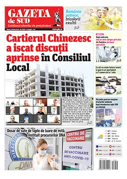 Publicitate fonduri europene în Gazeta de Sud din Mehedinti