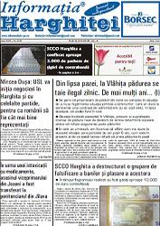 Publicitate fonduri europene în Informatia Harghitei din Harghita