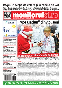 Publicitate fonduri europene în Monitorul de Cluj din Cluj