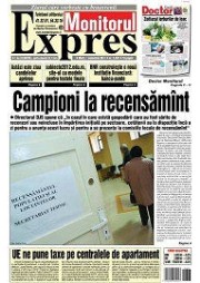 Publicitate fonduri europene în Monitorul Expres din Brasov