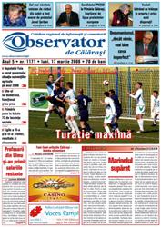 Publicitate fonduri europene în Observator de Calarasi din Calarasi
