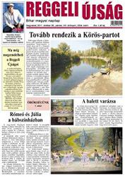 Publicitate fonduri europene în Reggeli Ujsag din Bihor