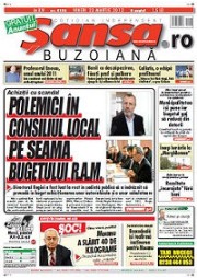 Publicitate fonduri europene în Sansa Buzoiana din Buzau